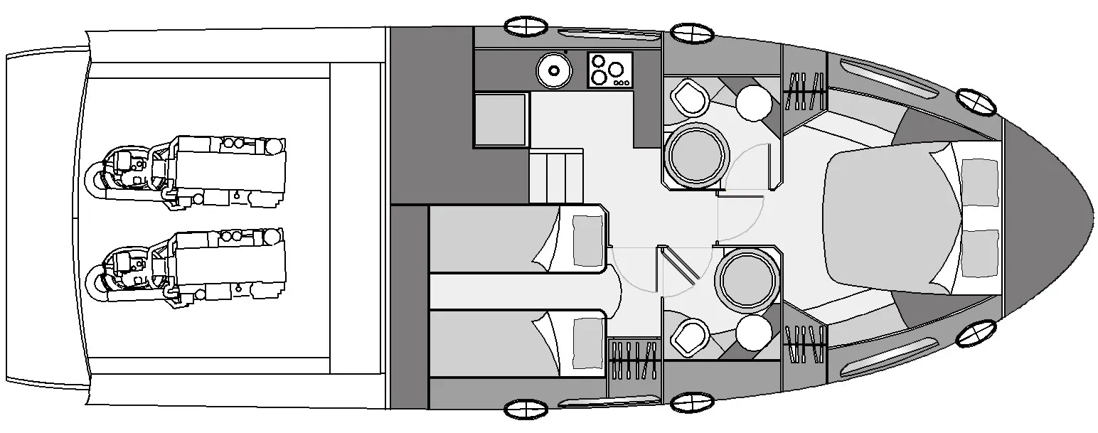 RODMAN 42 SPIRIT Fly Bridge